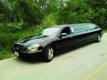 Our Infiniti Q45 Stretch Limo is the only one of it's kind in America