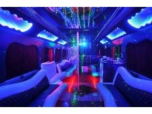 24-40 passenger limo party bus